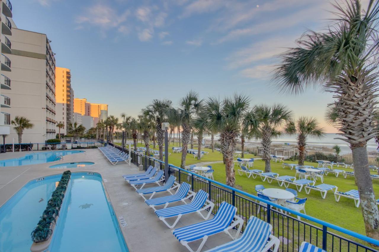 Hosteeva Oceanfront Boardwalk Beach Resort With Balcony Myrtle Beach Buitenkant foto